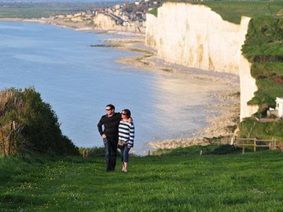 couple devant falaises, Somme couple devant falaises, Somme
