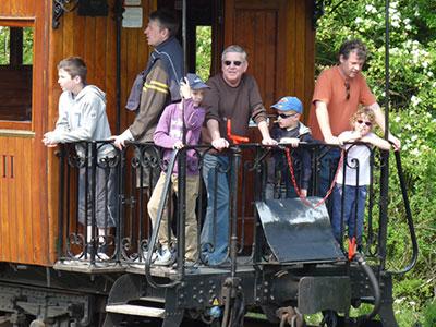 famille dans le petit train, Baie de Somme famille dans le petit train, Baie de Somme