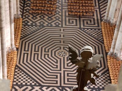 Amiens cathédrale labyrinthe, Somme Amiens cathédrale labyrinthe, Somme