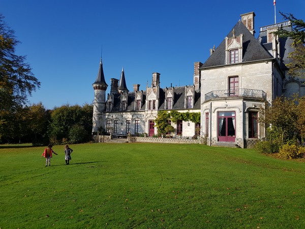 Regnière Ecluse château, Somme Regnière Ecluse château, Somme