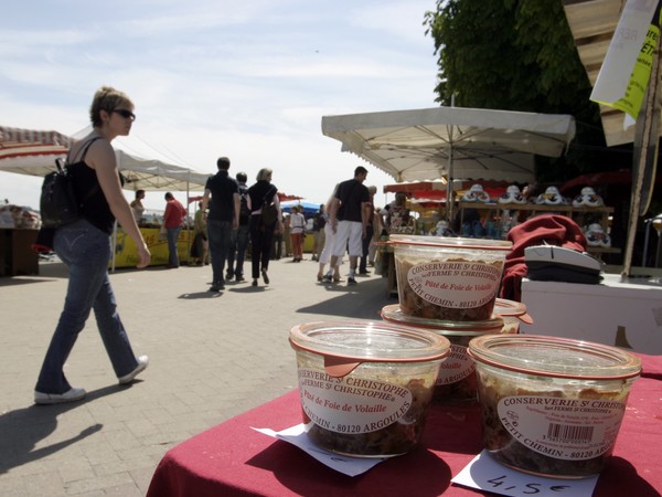 Le Crotoy-marché©CRTPicardie-Baieattitude Le Crotoy-marché©CRTPicardie-Baieattitude