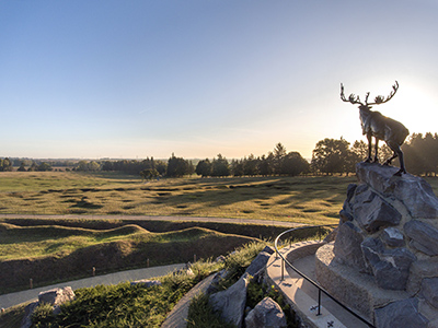 Vue Drone de Beaumont-Hamel, Somme Vue Drone de Beaumont-Hamel, Somme