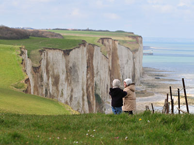 Sentier du littoral, falaises, Somme Sentier du littoral, falaises, Somme