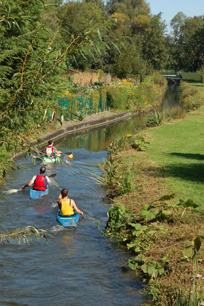 kayak hortillonnages, Somme kayak hortillonnages, Somme