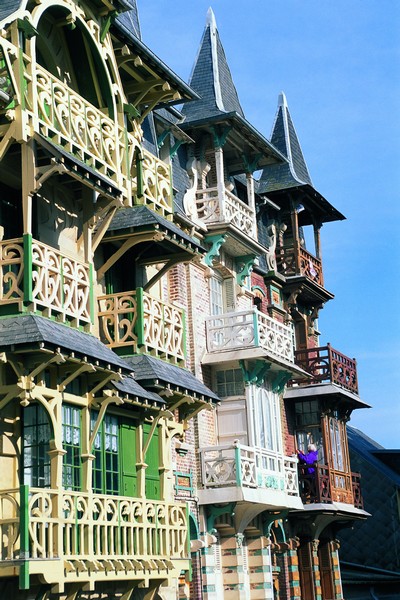 Façades Mers-les-Bains, Somme Façades Mers-les-Bains, Somme