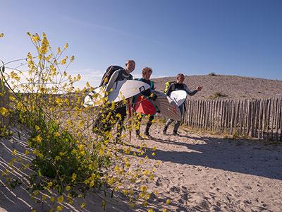 Cayeux kitesurfers, Somme