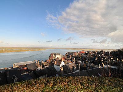 Marée vue depuis Saint-Vlaery-sur-Somme, Somme