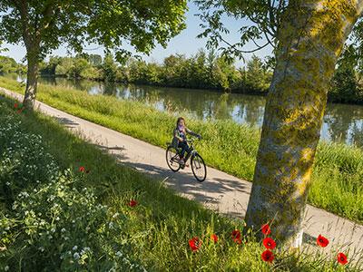 Véloroute Somme entre Abbeville et Saint-Valery-sur-Somme