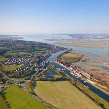 Baie de Somme-vue du ciel ©Olivier Leclerc
