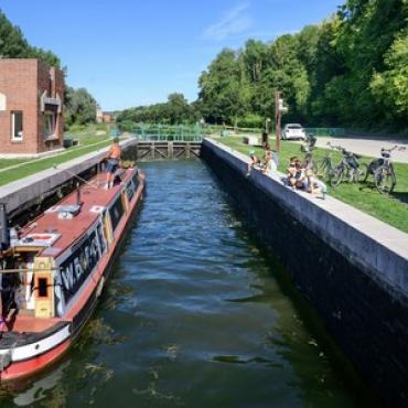 Péniche à Cappy 