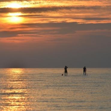 Paddle en baie de Somme 