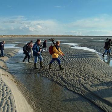 Traversee a pied Baie de Somme