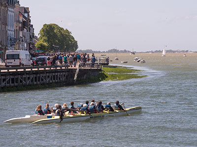 Saint-Valery-sur-Somme, pirogue, Somme
